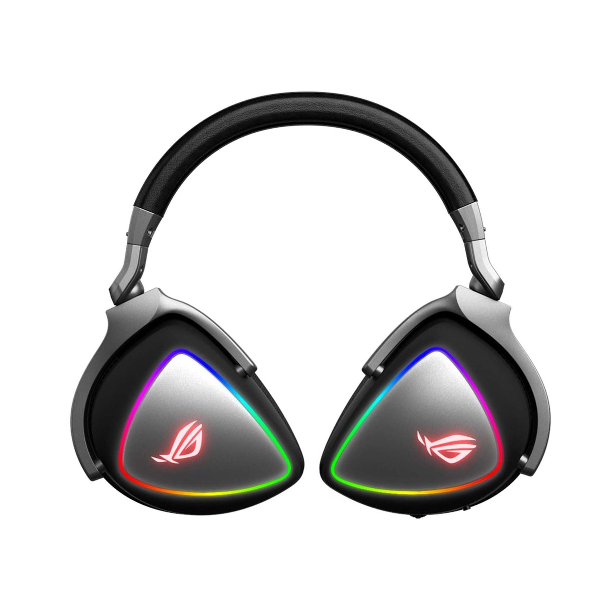 ASUS ROG Delta RGB Gaming Headset with Hi-Res ESS Quad-DAC, Circular RGB Lighting Effect and USB-C Connector for PCs, Consoles and Mobile Gaming, BLACK