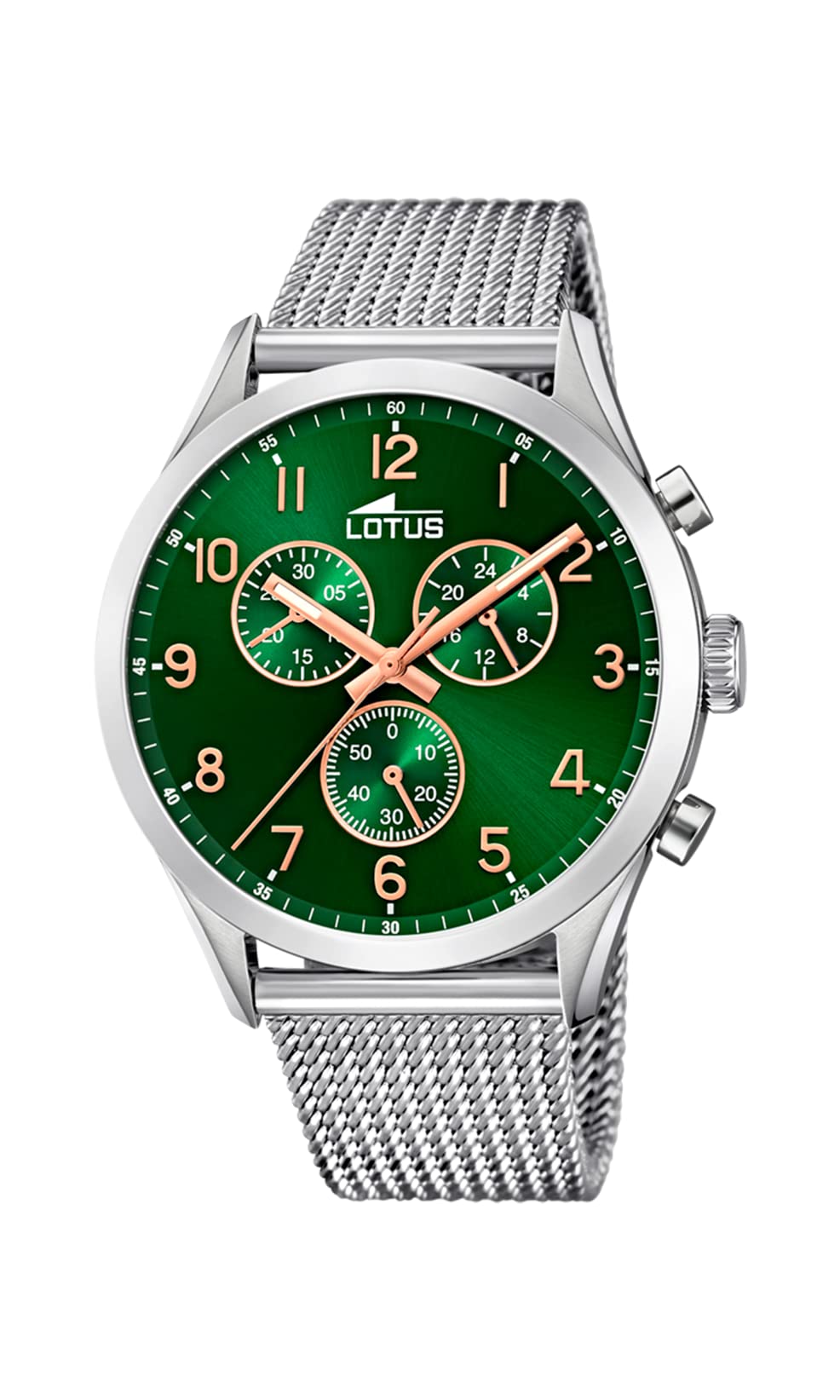 LOTUS Reloj Hombre 18637/2 Minimalist Caja de Acero Inoxidable 316l Plateado Correa de Acero Inoxidable 316l Plateado