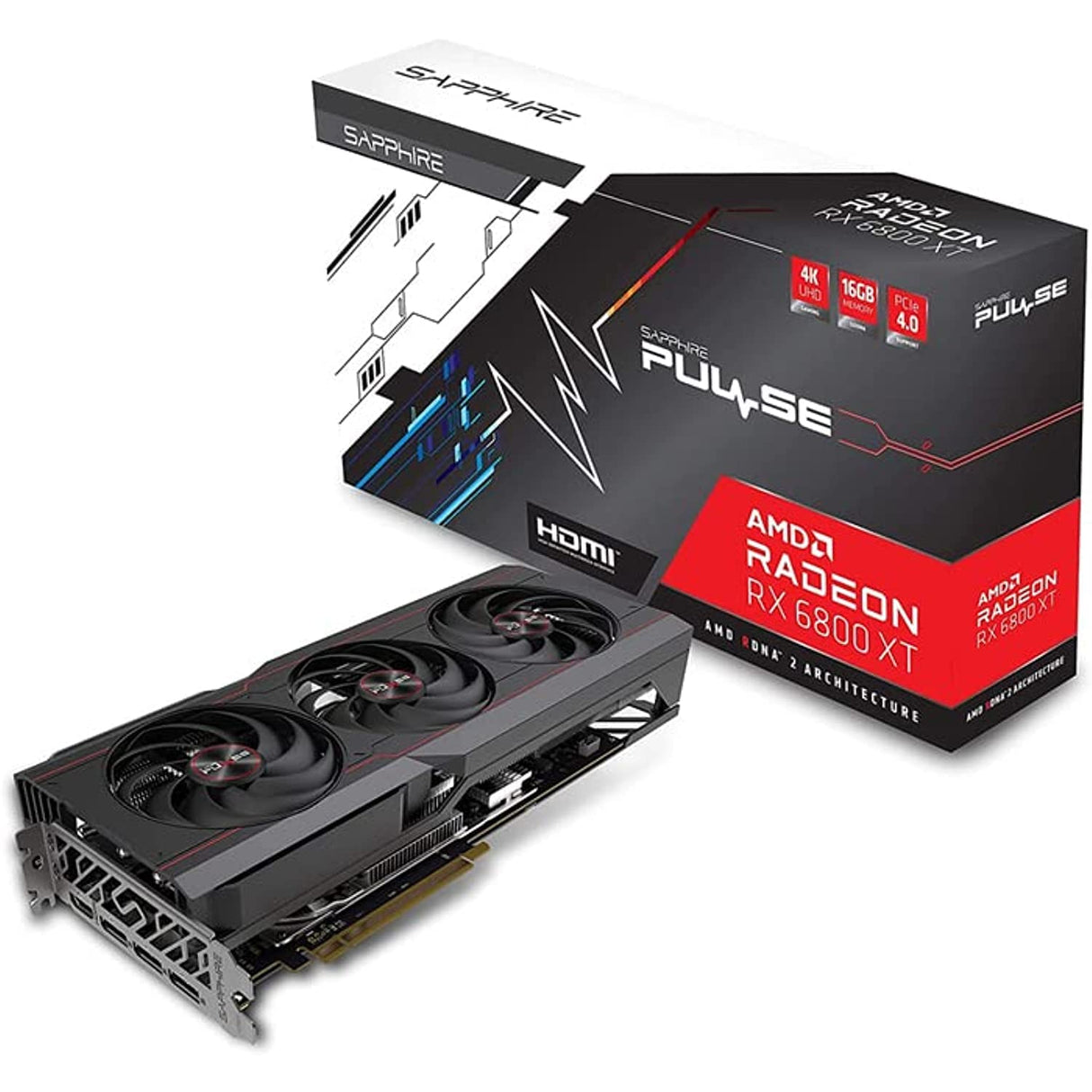 SAPPHIRE TECHNOLOGY Pulse Radeon, RAM de gráficos Compartida, RX 6800 XT Gaming CTLR
