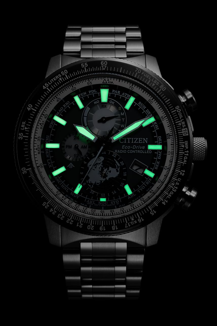CITIZEN Reloj Multiesfera para Hombres de Eco-Drive BY3006-53H