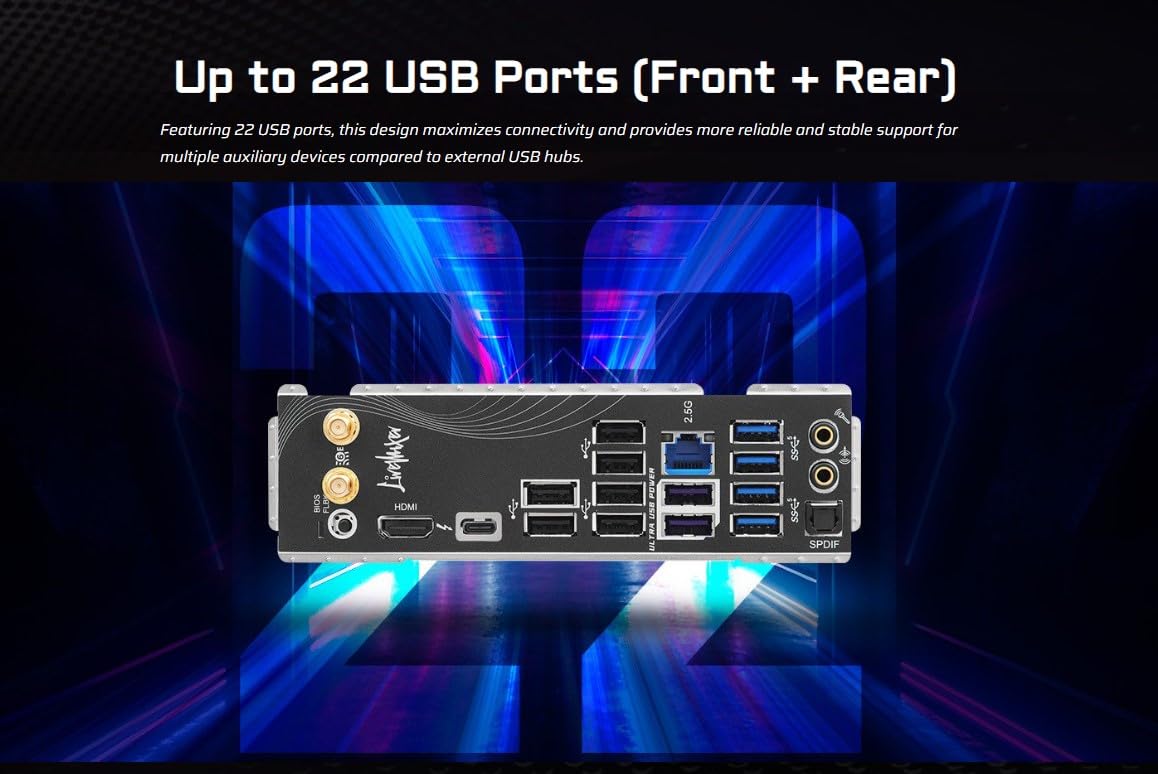 ASRock B860 LiveMixer WiFi DDR5 Intel S1851 Retail (90-MXBQV0-A0UAYZ)