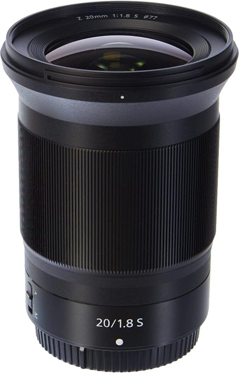 Nikon Objetivo Nikkor Z 20 mm F/1.8 S, para Nikon Serie Z, Negro