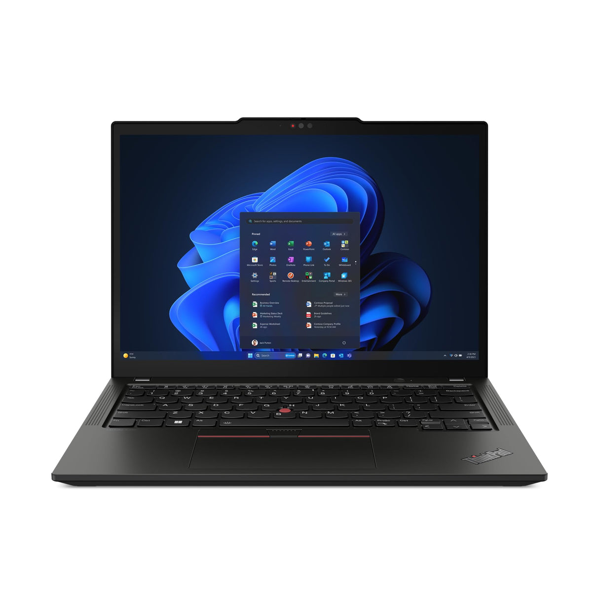 Lenovo ThinkPad X13 Gen 5 Intel Core Ultra 7 155U Ordinateur portable 33,8 cm (13.3") WUXGA 32 Go LPDDR5x-SDRAM 1 To