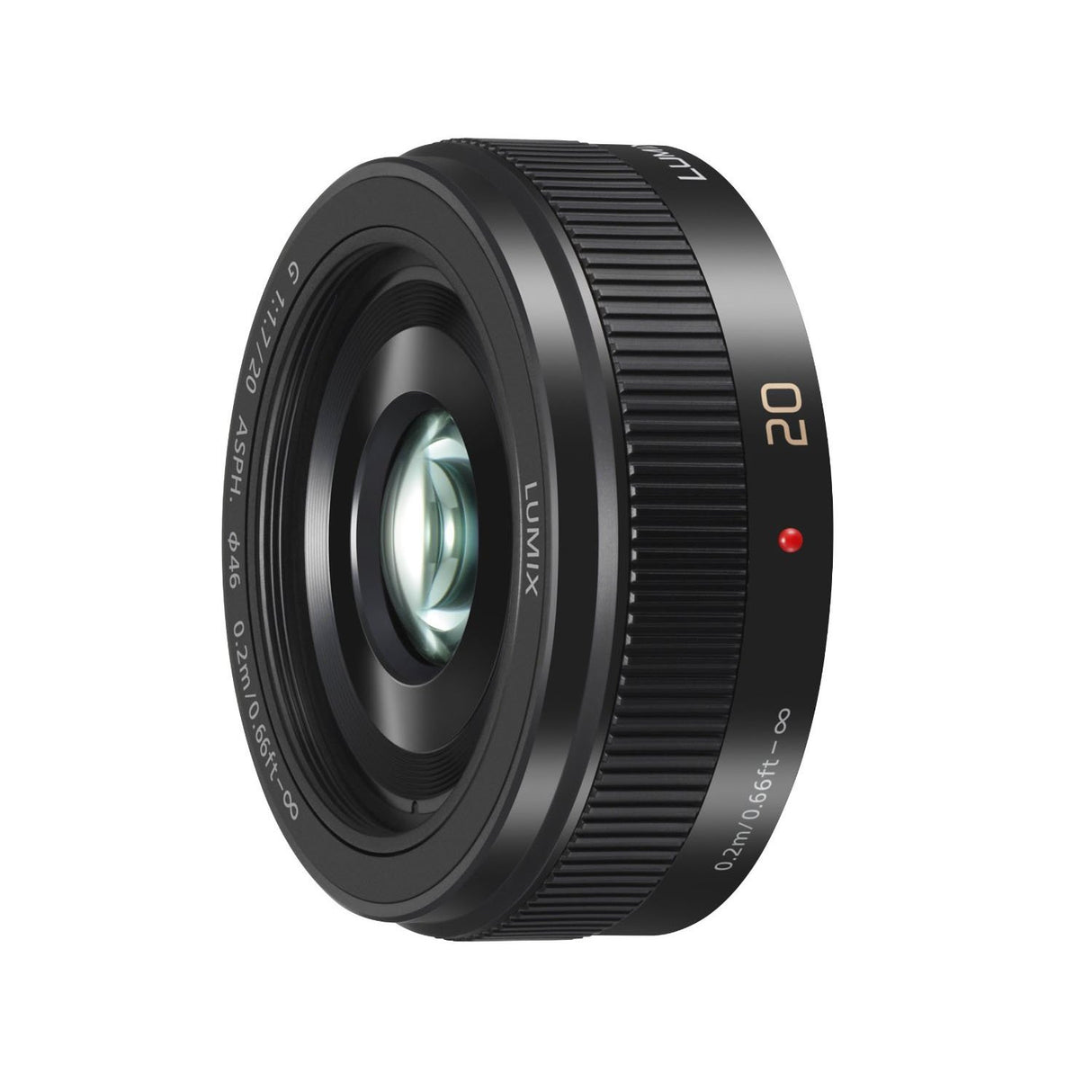 Panasonic Lumix G 20 mm f/1.7 II ASPH Lente para cámaras Micro Cuatro Tercios Negro