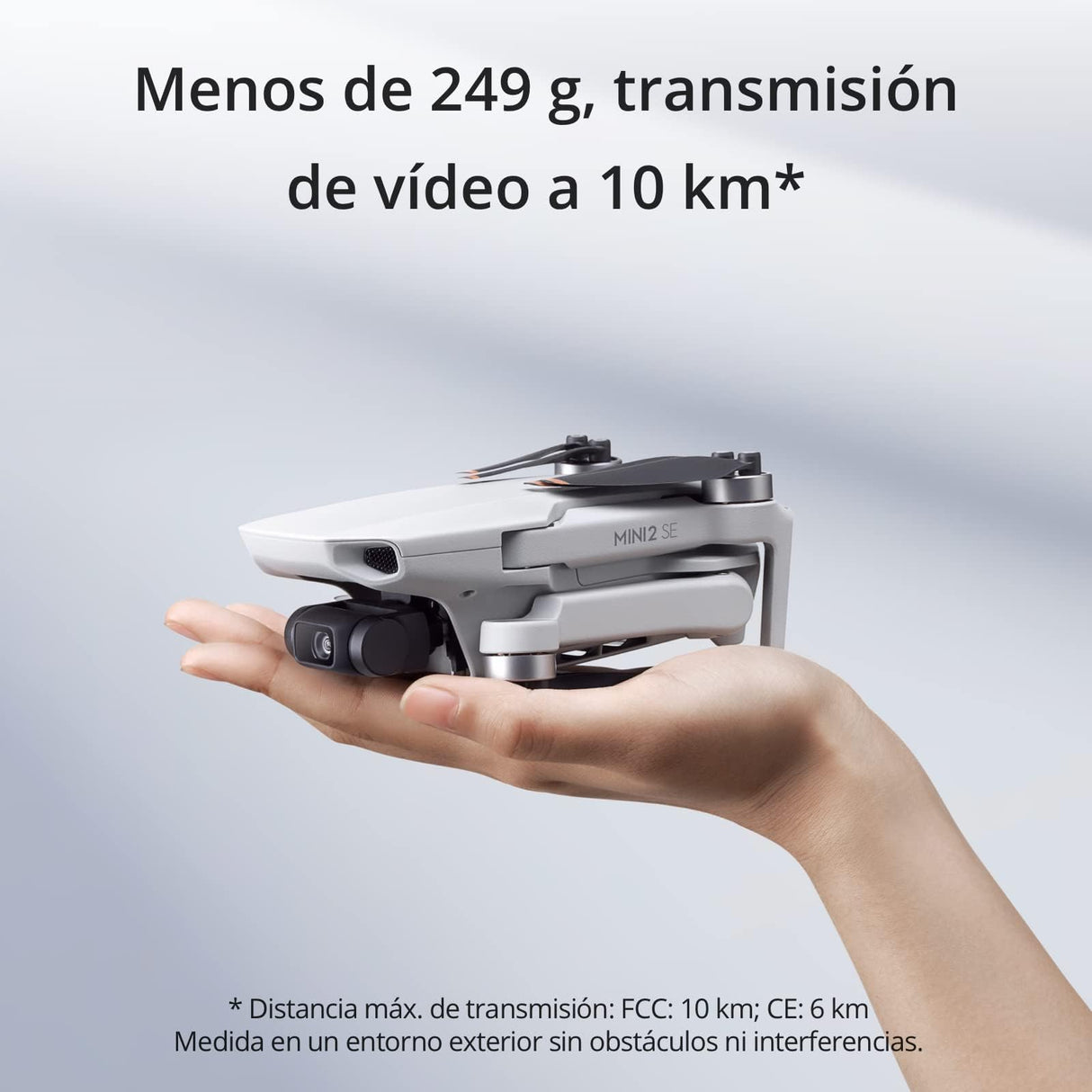 DJI Pack Mini 2 SE Vuela Más, dron con cámara ligero y plegable, vídeo 2.7K, modos inteligentes, transmisión de vídeo a 10 km, 31 min de vuelo, menos de 249 g, fácil de usar, baterías adicionales