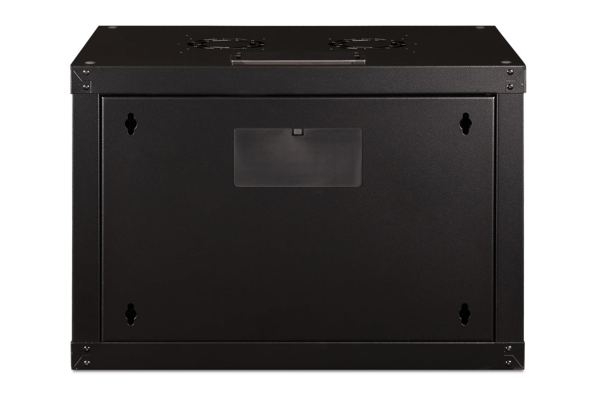 DIGITUS Armario de Red, Rack de 19 Pulgadas, 7U, Montaje en la Pared, Profundidad 450 mm, Capacidad de Carga 100 kg, Serie Unique, Negro