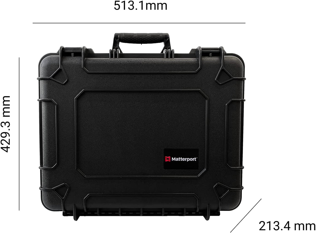 Matterport Paquete de Viaje de cámara Pro2 3D 360 - Incluye cámara Pro2 3D, Soporte para trípode, Abrazadera y Estuche rígido portátil de 20" - Creación de experiencias de recorridos virtuales 3D