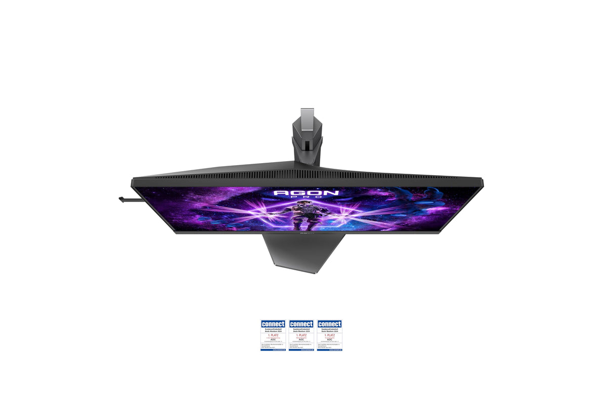 AOC Agon AG246FK6 Monitor 24” FHD, 610Hz, TN Esports, 0.5 ms GtG, HDR400, G-Sync Compat., Altura Ajustable (1920x1080, 2X HDMI 2.1, 1x DP 1.4, USB-Hub) Negro/Gris
