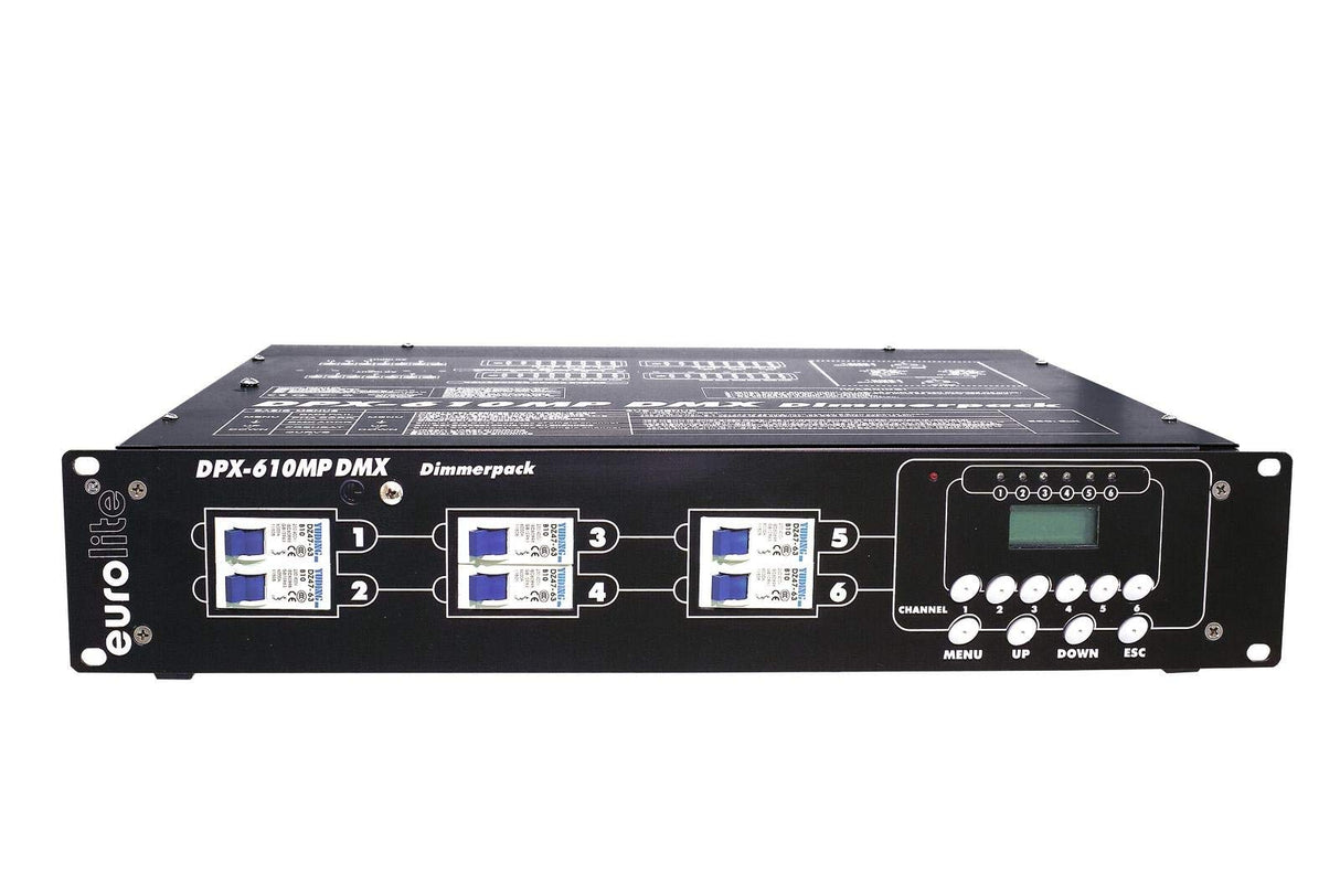 Eurolite DPX-610 MP DMX - Regulador de intensidad
