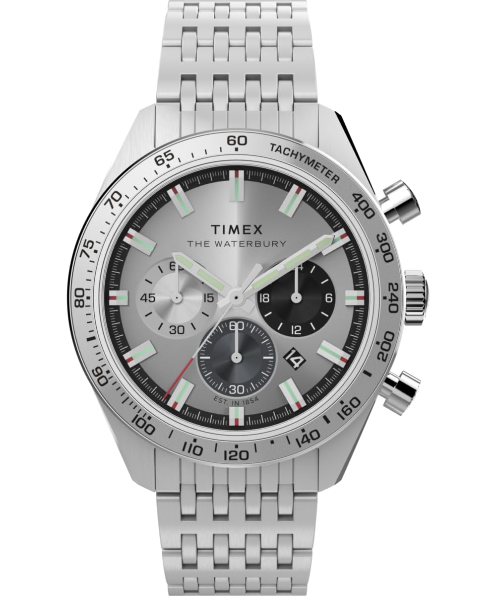 TIMEX Montre Quartz Chronographe pour Hommes Waterbury Traditional