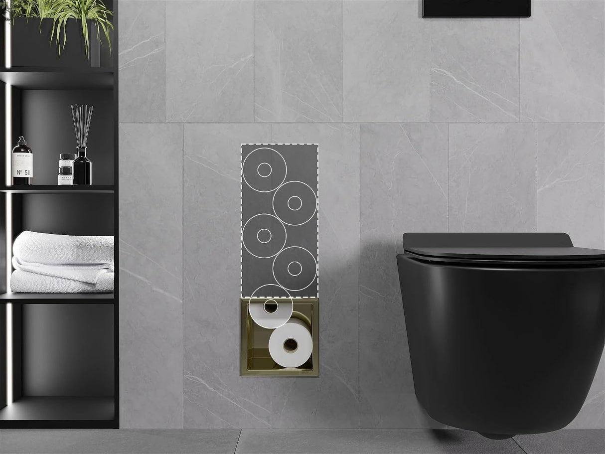 Mexen 1955, Almacenamiento de papel higiénico X-Wall-B, Golden