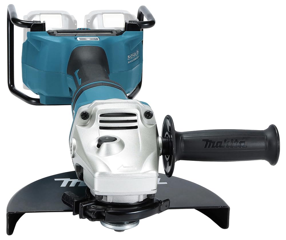 Makita DGA900ZKX2 - Amoladora angular inalámbrica (2 x 18 V, sin batería, sin cargador)