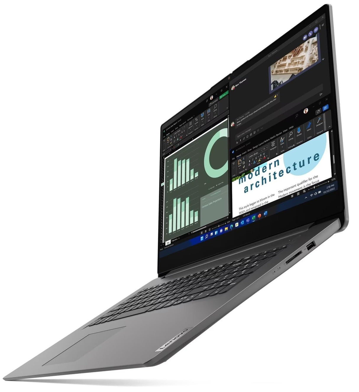 Lenovo Notebook V17 G4 IRU 17.3" i5-1335U 1.3GHz RAM 8GB-SSD 512GB M.2 NVMe-Win 11 Prof Grigio (83A20016IX) Marca