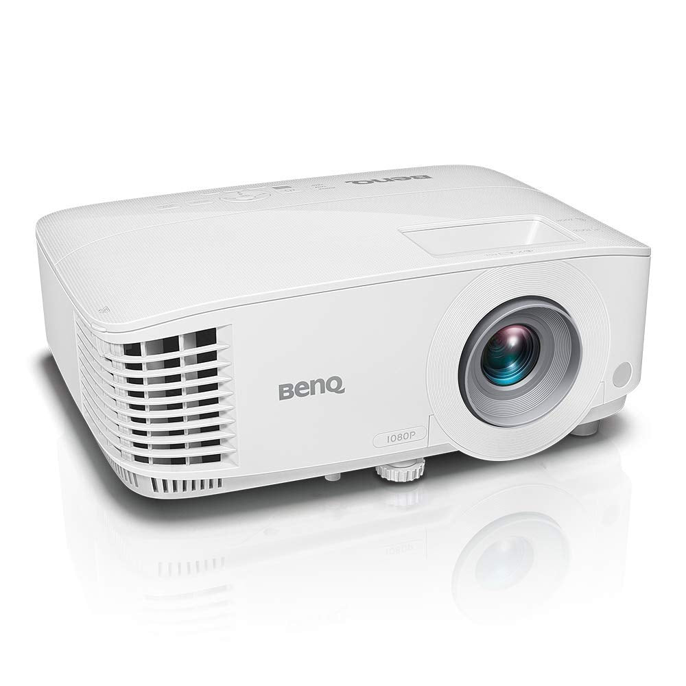 BenQ MH733 - Proyector DLP de 4000 ANSI Lúmenes, inalámbrico, Full HD, Lector USB, Control LAN, 100" a 2.5 m - 3.3 m, Zoom de 1.3X, Blanco