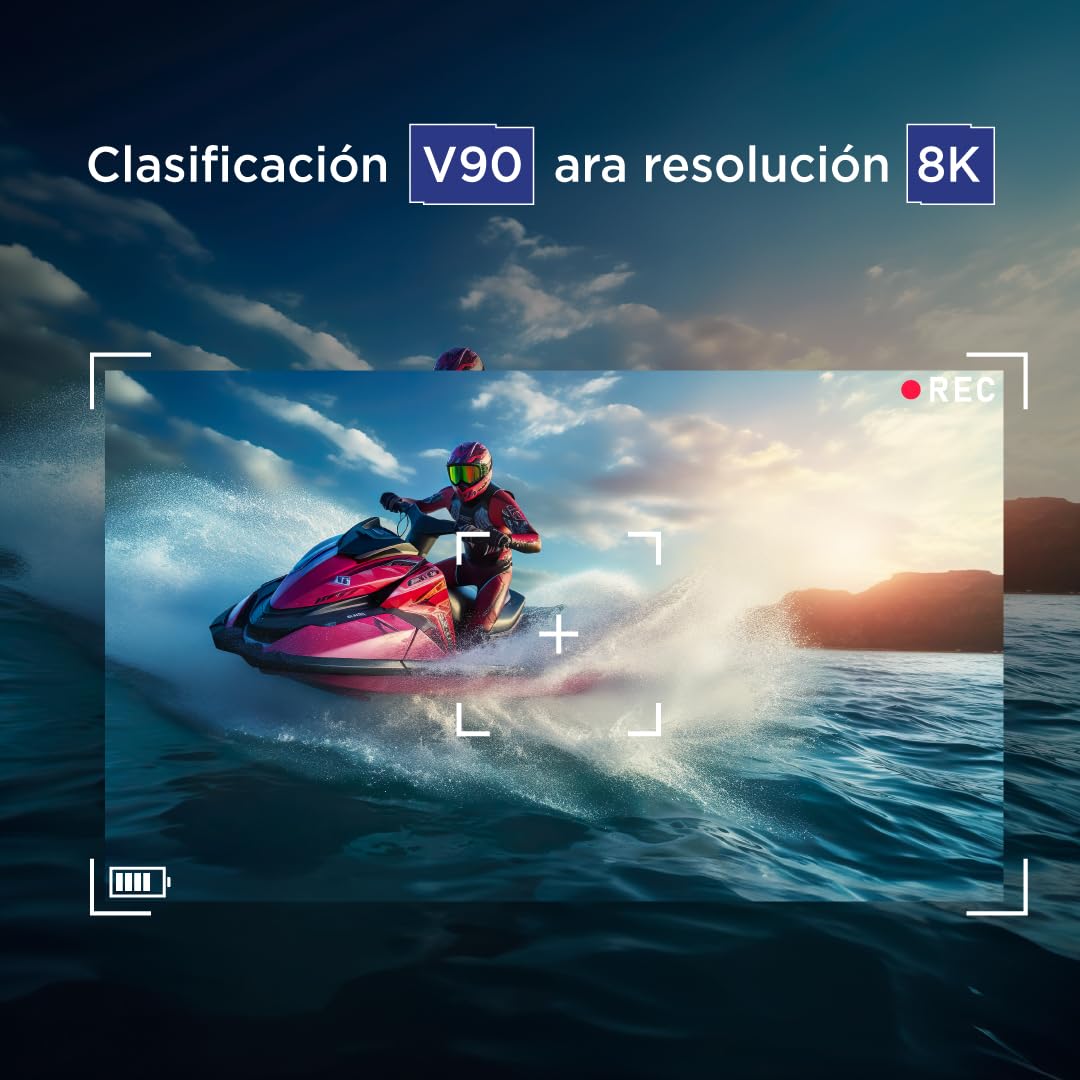 Integral Tarjeta SD de 512 GB UHS-II v90 con velocidades de Lectura de hasta 300 MB/s y velocidades de Escritura de 280 MB/s, Tarjeta de Memoria de óptima Velocidad Profesional SDXC