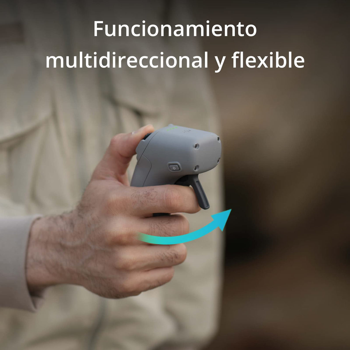 DJI - Pack de movimiento Goggles Integra - Control de movimientos inmersivo, gafas FPV ligeras y portátiles con diseño integrado, pantallas micro-OLED, transmisión de vídeo O3+, HD con baja latencia