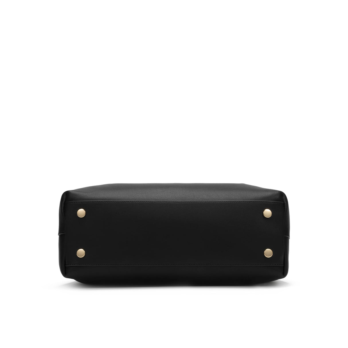Carlheim, Gotland Genuine Leather collection, Velvet Genuine Leather Handbag (Black)
