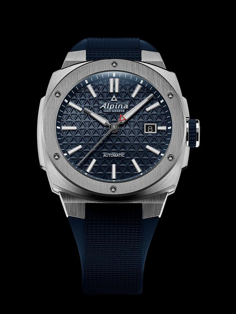 Alpina Reloj Analógico para Hombre de Cuarzo con Correa en Acero Inoxidable mid-39683