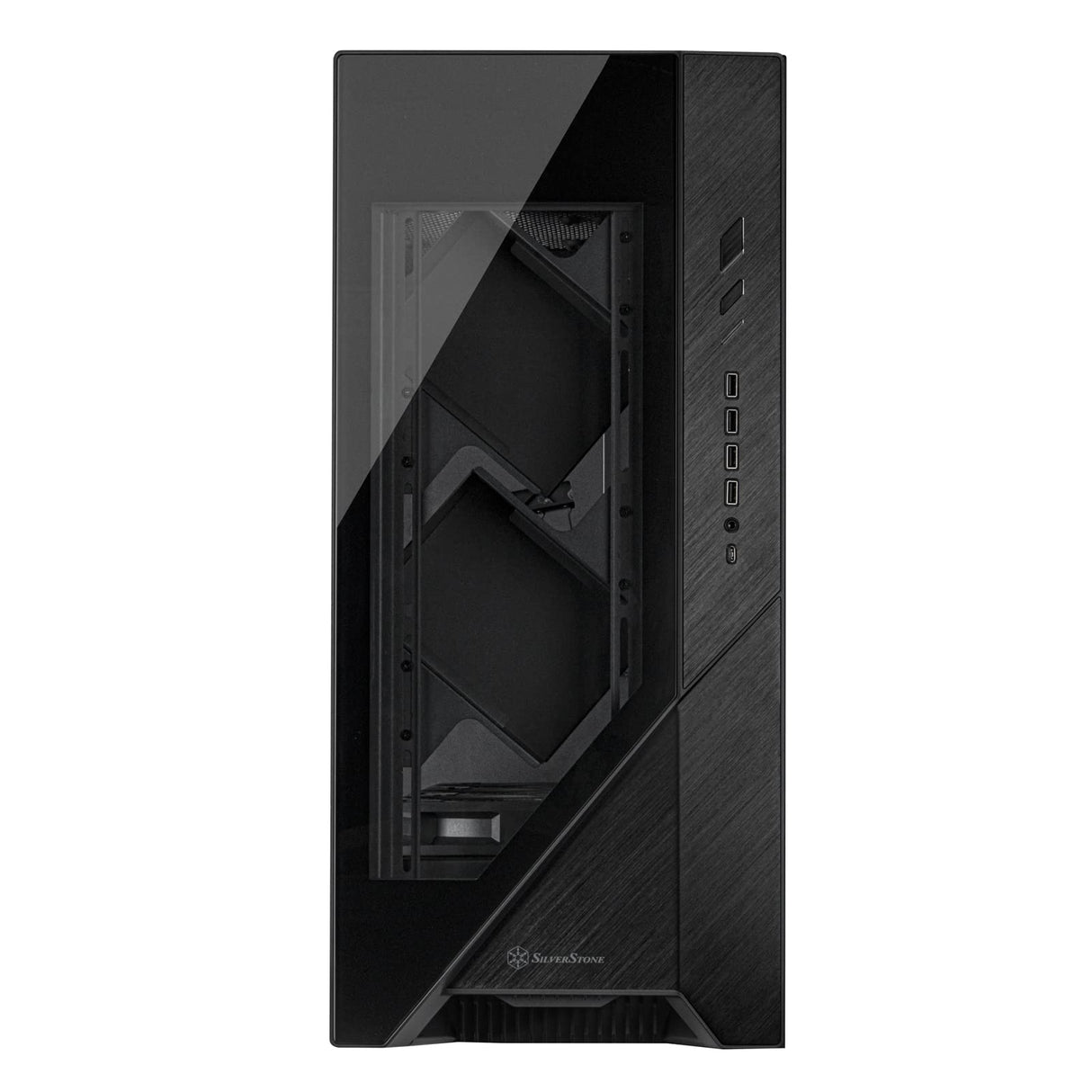 SilverStone Technology, SST-ALF2B-G, Acepta hasta Placas Base XL-ATX y SSI-EEB, Negro