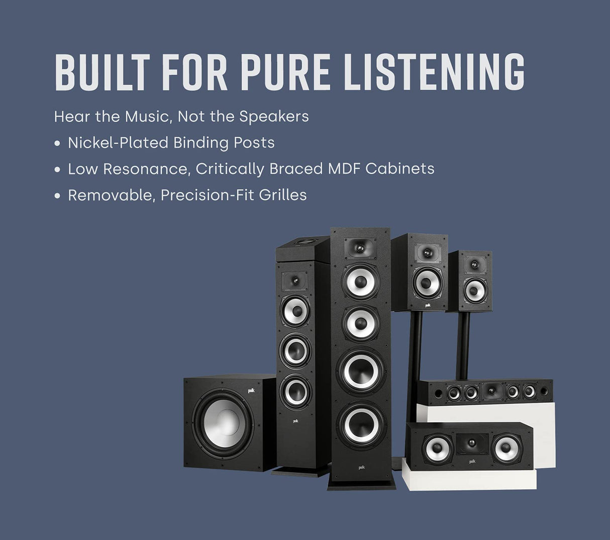 POLK AUDIO MXT Serie 30 Negro