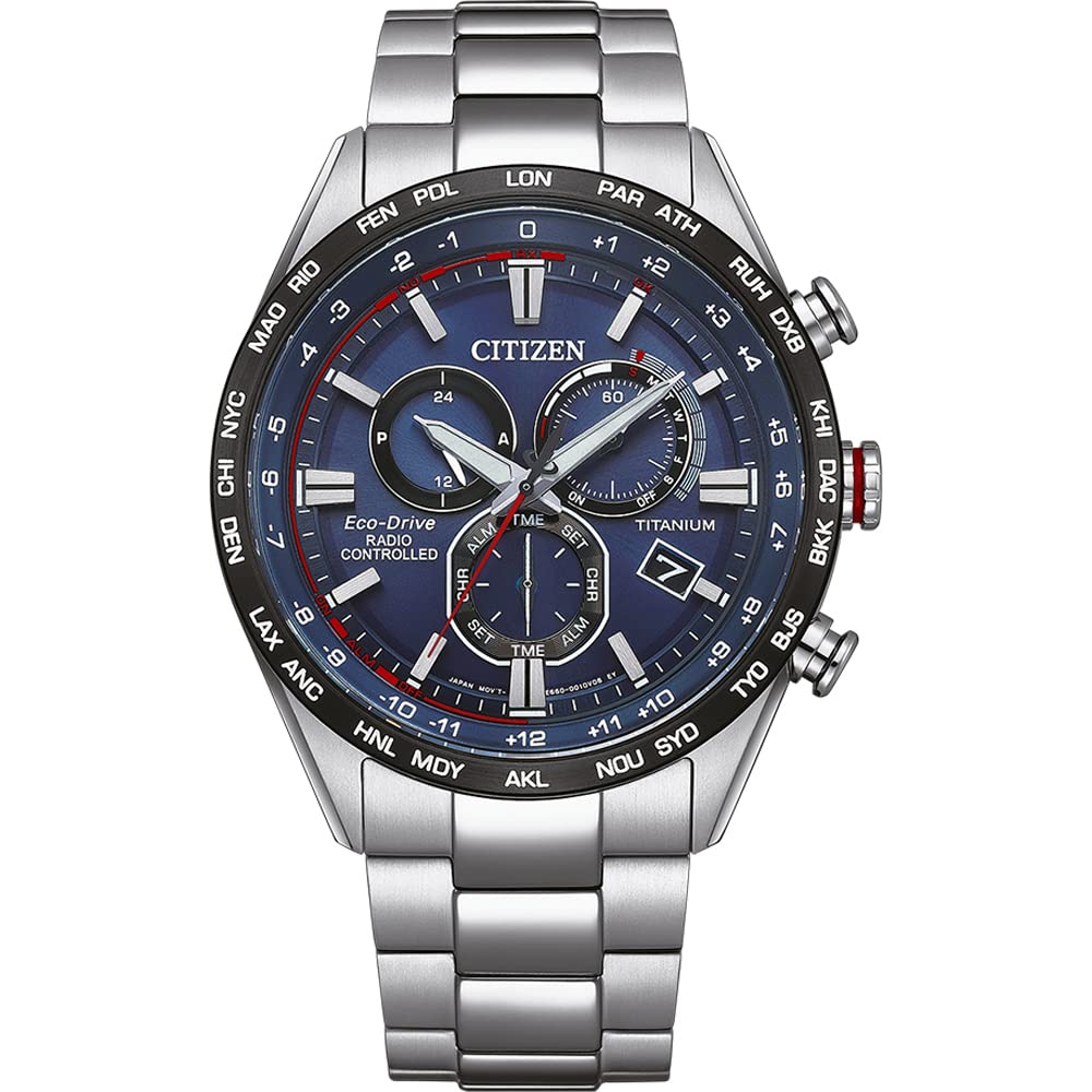 Citizen Reloj Cronógrafo para Hombres de sin con Correa en Titanio CB5945-85L