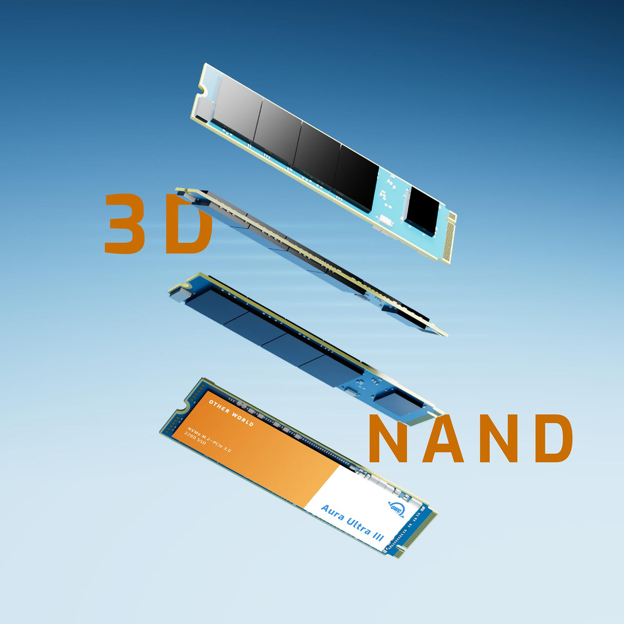OWC Unidad de Estado sólido Aura P12 M.2 NVMe de 4 TB