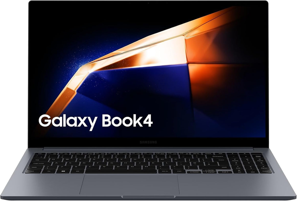 Samsung Galaxy Book4 - Laptop 15,6" FullHD (Intel® Core™ 5 Processor 120U, 16GB RAM, 512GB SSD, Intel Iris Xe Graphics, Windows 11 Home) Grafito – Teclado QWERTY español