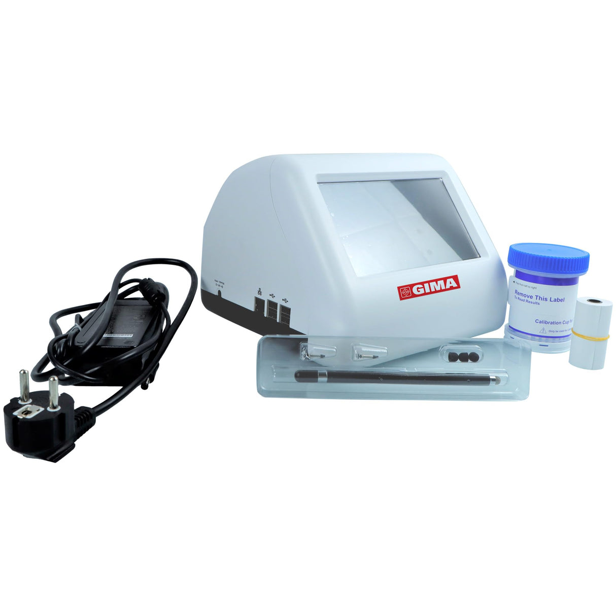 GIMA - Lector profesional de prueba de drogas examina digitalmente los vasos de orina DOA con análisis completo en pantalla táctil, 24561