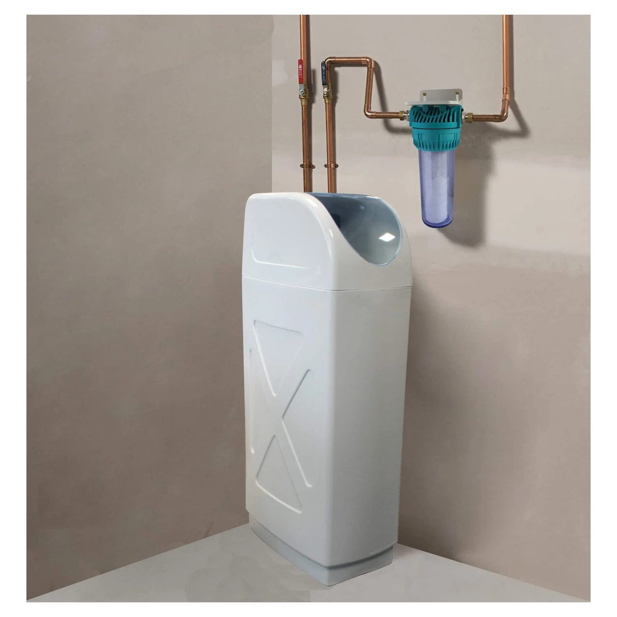Suavizante Agua Aqua Excellence 10 Litros Válvula Electrónica