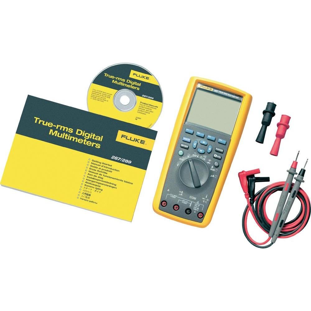 FLUKE-287/FVF/EUR,TRUE-RMS ELECTRONIC LOGGING MULTIMETER WITH TRENDCAPTURE, EURO