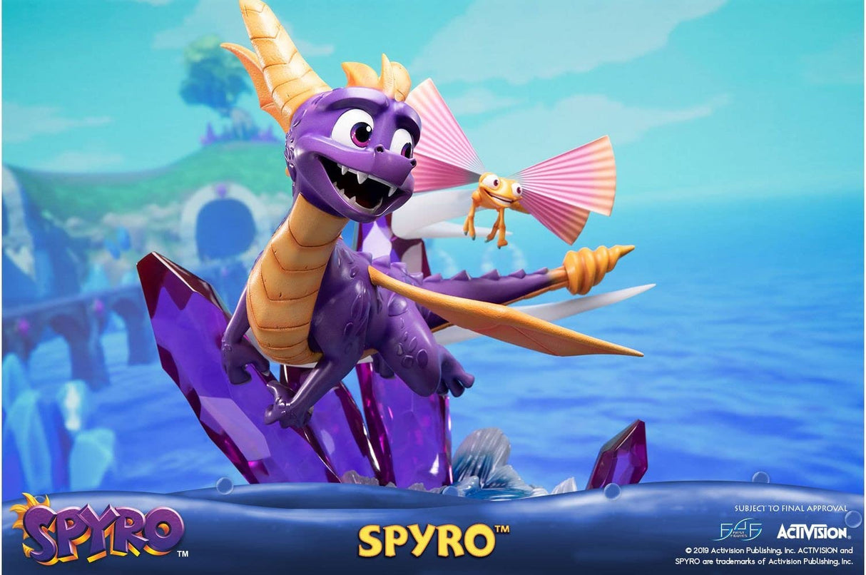 First4Figures SPYREST Spyro The Dragon - Estatua de Resina, Color Morado