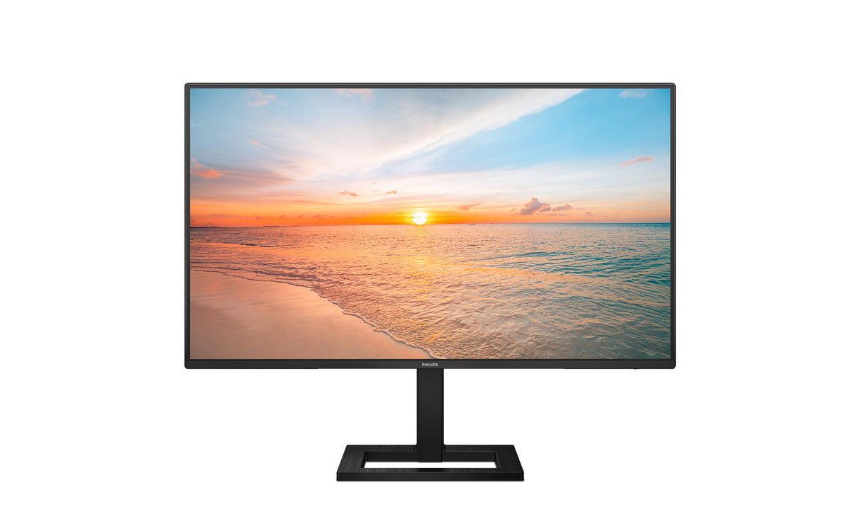 Philips 27E1N1300AM - Monitor FHD de 27 Pulgadas, Altura Regulable, Altavoces (1920x1080, 100 Hz, HDMI, USB-C (65W Power Delivery), Hub USB) Negro