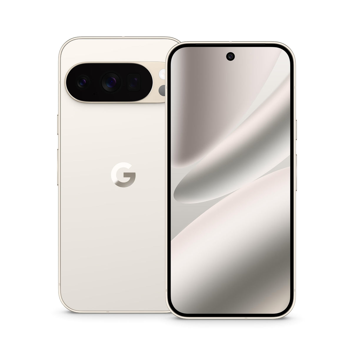 Google Pixel 10 Pro - Smartphone Android Libre con Gemini, Sistema de cámara Trasera Triple, batería de más de 24 Horas y Pantalla Super Actua de 6,3" - Porcelana, 256GB
