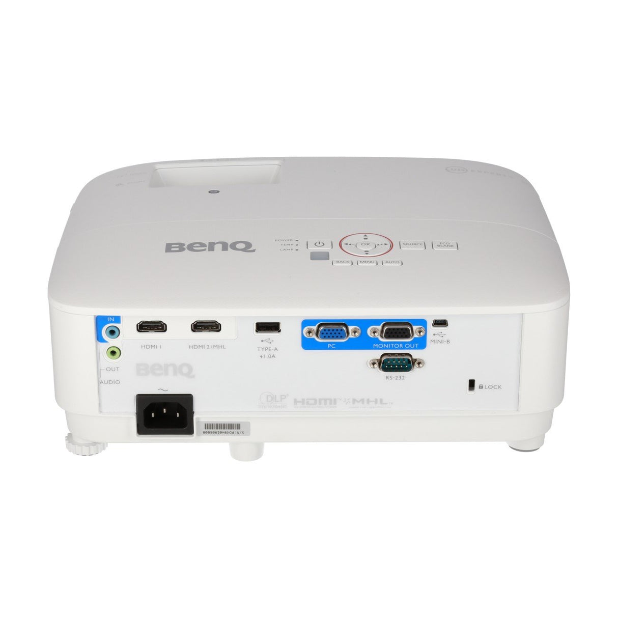 BenQ TH671ST Proyector 1080P FHD, 3500 ANSI Lumen, Tiro Corto