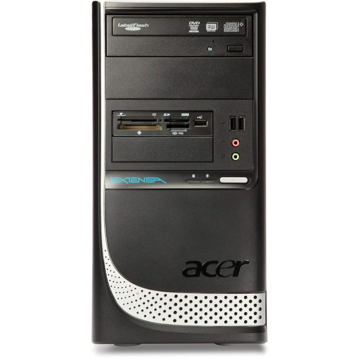 Acer Extensa E470 - Ordenador de sobremesa (E5800, Torre, 32-bit, Intel® Pentium®, DVD Super Multi DL, Negro)