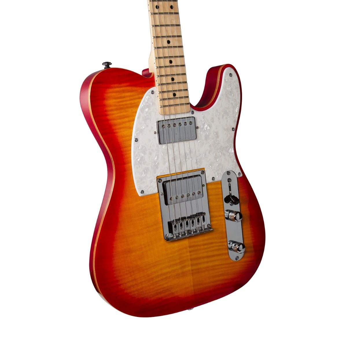 Michael Kelly 1950s 53DB Guitarra eléctrica de cuerpo sólido de 6 cuerdas (MK53HCSMRO)