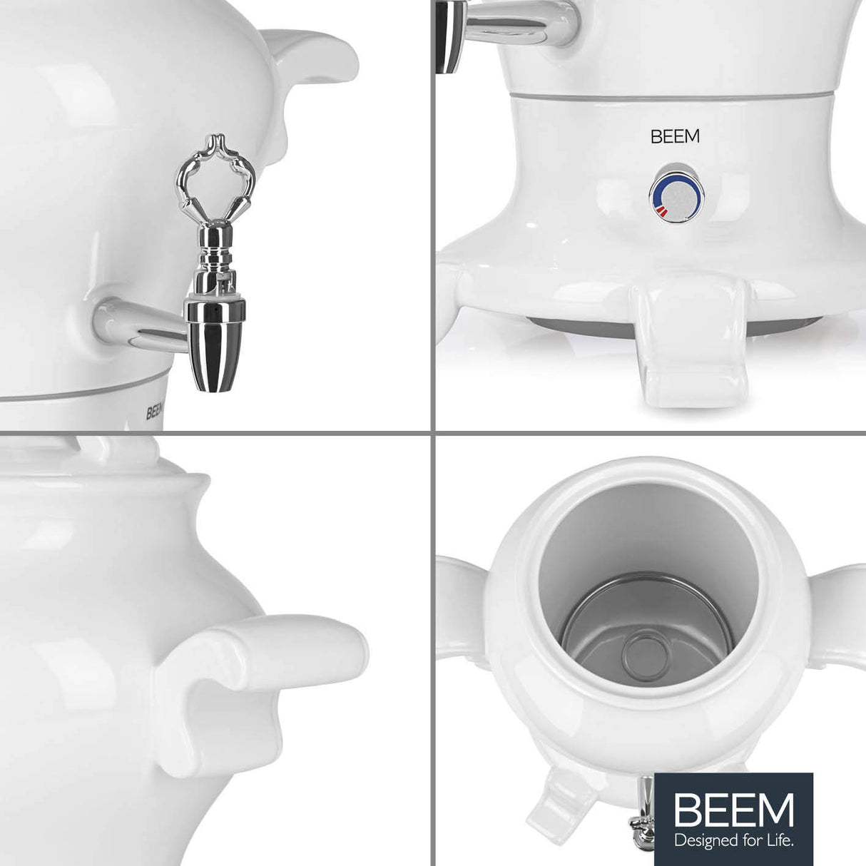 Beem 6134 Samovar Rebecca III-5 litros de Acero Inoxidable