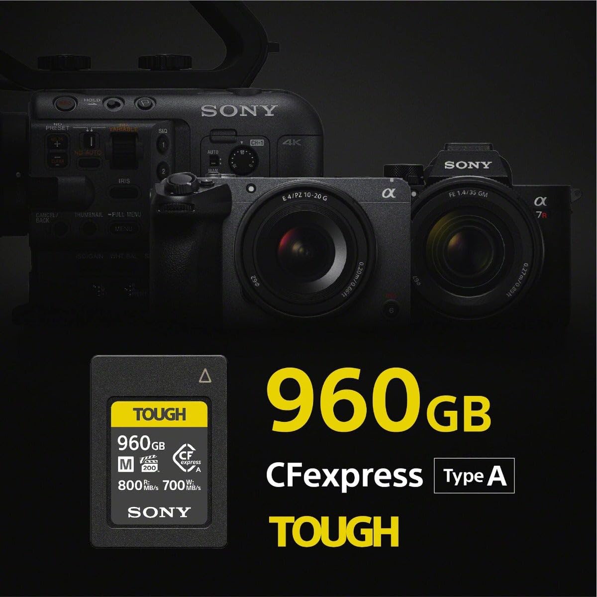 Sony CEA-M960T Tarjeta de Memória CF Expres Tipo A con 960 GB