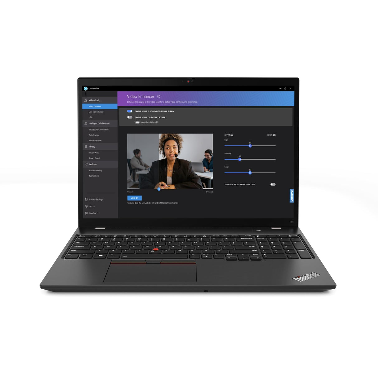 Lenovo ThinkPad T16 AMD Ryzen™ 7 PRO 7840U Ordinateur portable 40,6 cm (16") WUXGA 32 Go LPDDR5x-SDRAM 1 To SSD Wi-Fi