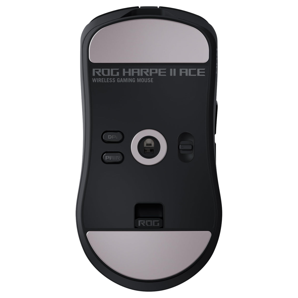 ASUS ROG Harpe II Ace Ratón Gaming Esports inalámbrico, 48 g, simétrico, Sensor óptico AimPoint Pro 42K, interruptores ópticos, sondeo 8K, 5 Botones programables, diseñado para Juegos FPS, Negro