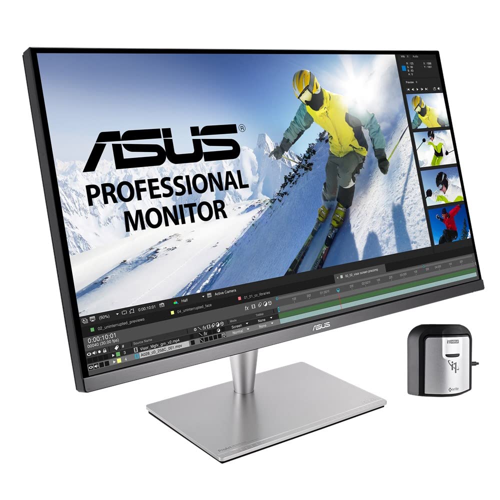 ASUS ProArt PA32UC-K - Monitor profesional HDR 32 pulgadas (4K, HDR, Direct LED, 384 zonas de atenuación local, 85 % Rec.2020, 95 % DCI-P3, Calibración Hardware, Thunderbolt 3, Ultra HD Premium)