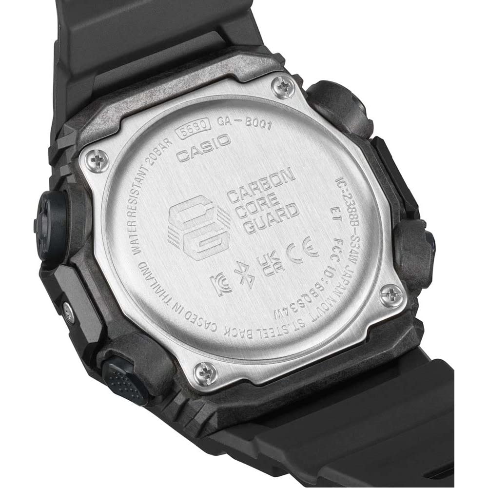 Montre - CASIO - G-Shock Classic - Bluetooth Smart - Résistance aux chocs - Super Illuminator - Noir