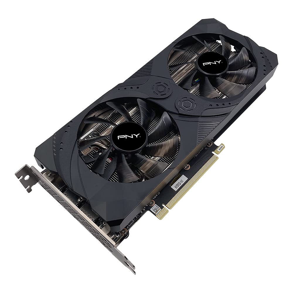PNY Tarjeta gráfica GeForce RTX™ 3060 Ti 8GB Uprising Dual Fan LHR