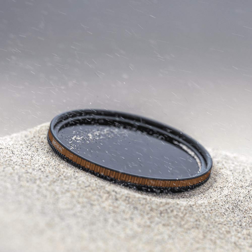 PolarPro Quartzline ND16/PL 82 mm - Filtro Gris y polarizador