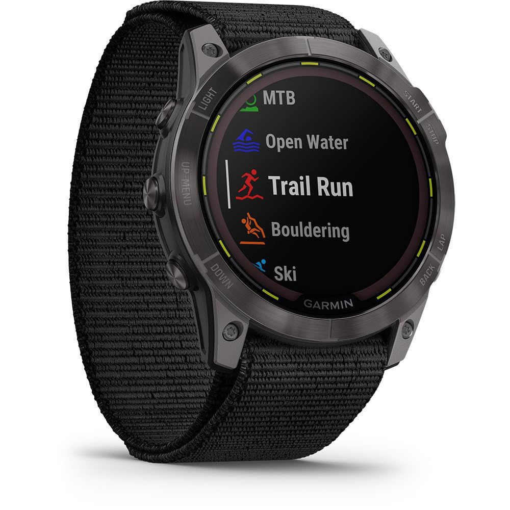 Garmin GPS-Uhr Enduro 2 Titane gris