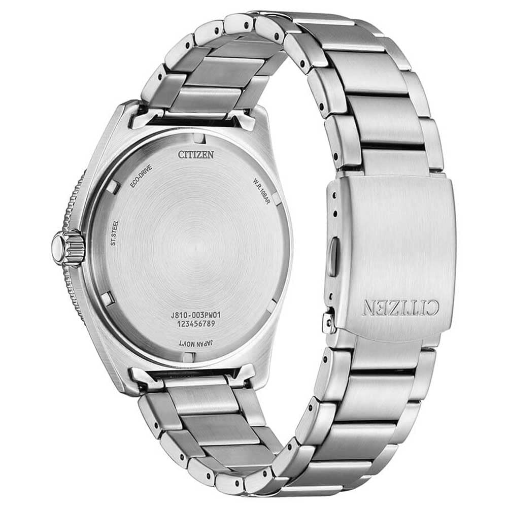 Citizen Reloj Analógico para Hombres de Cuarzo con Correa en Acero Inoxidable AW1761-89L