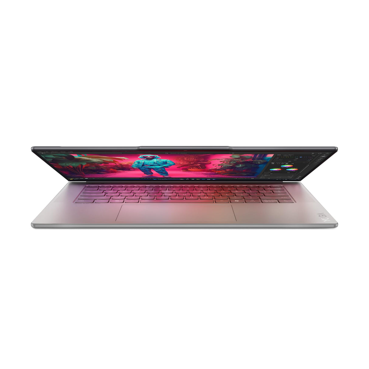 Lenovo Yoga Slim 7 – Ordenador Portátil Aura Edition - Copilot+ PC, 15.3" 2.8K WQXGA Táctil (Intel Core Ultra 7 258V, 32GB RAM, 1TB SSD, Windows 11 Home, Wi-Fi 7), Teclado QWERTY Español, Luna Grey