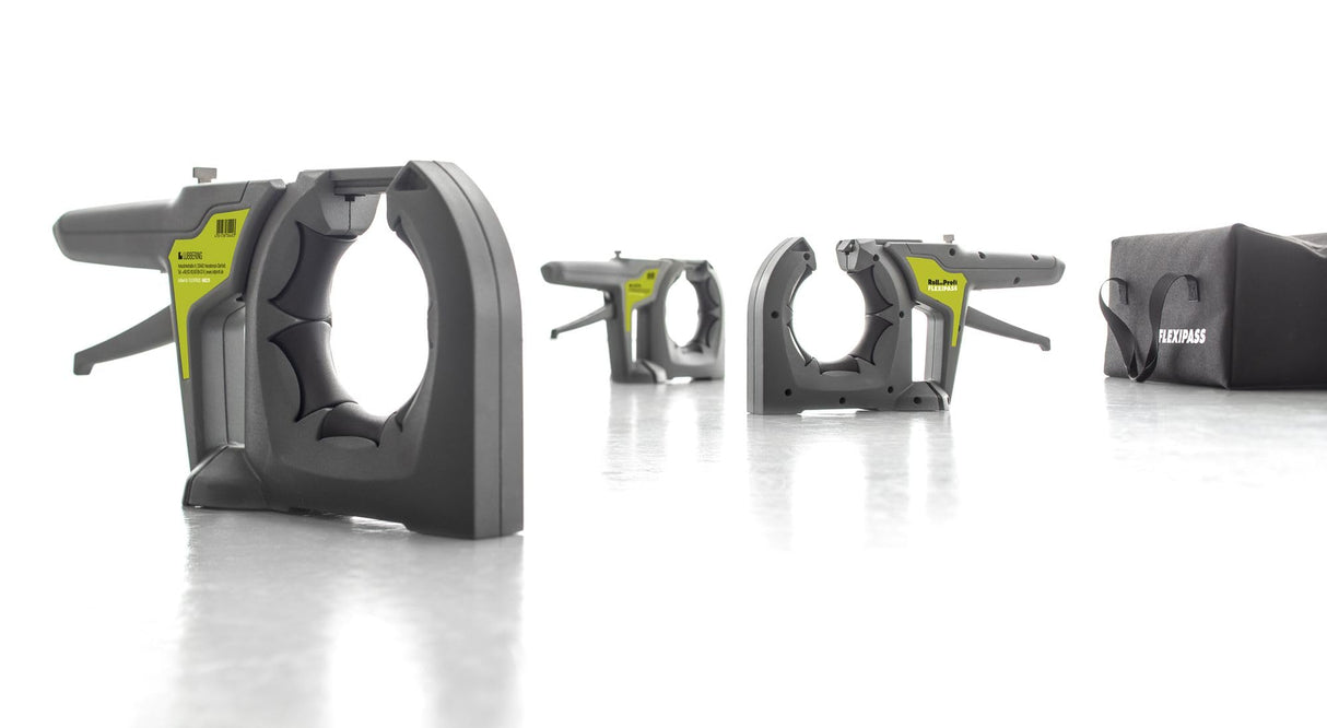 Lübbering Pasaje de cables FLEXIPASS con bolsa - Juego de ruedas giratorias para dispensador de cables