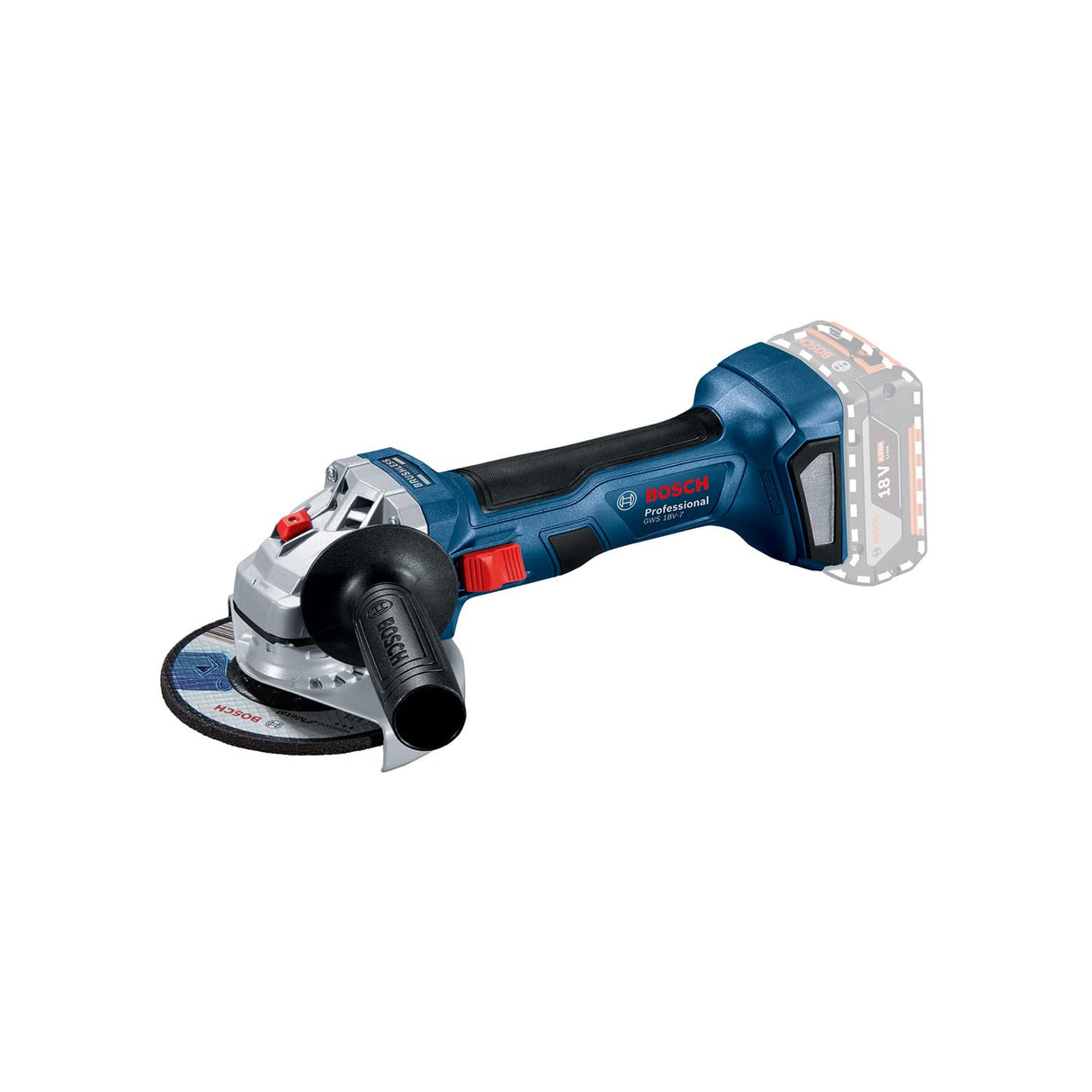Bosch Professional 18V System GSB 18V-45 + GBH 18V-21 + GWS 18V-7 (125) - Set taladro + martillo + amoladora (3 baterías 4.0Ah, en bolsa) - Amazon Exclusive