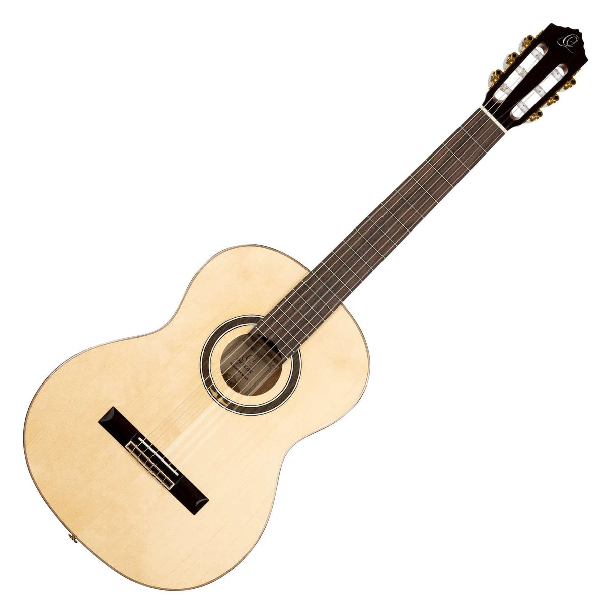 Ortega Guitars Guitarra de concierto de tamaño completo – Performer Series – Guitarra acústica 4/4 natural – Incluye funda R158